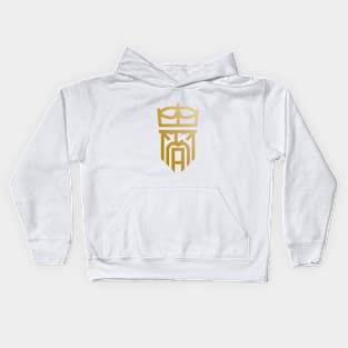 geometric king Kids Hoodie